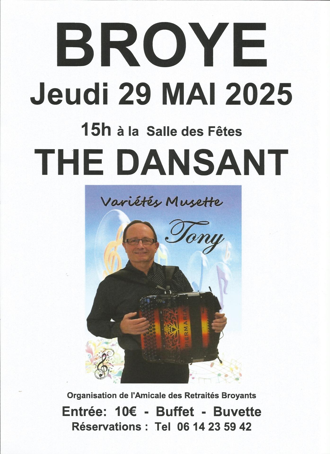 Affiche the dansant 2025 scannee